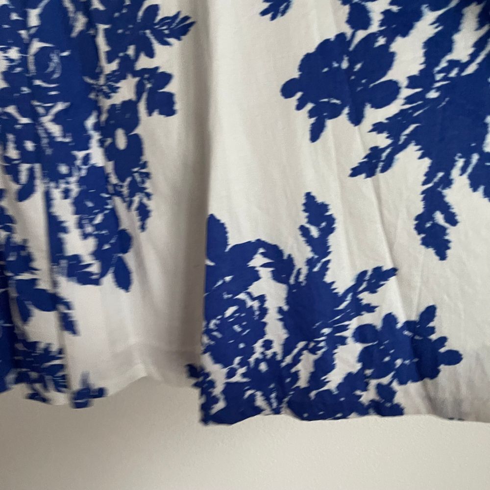 Vintage 90s Gap Floral Cotton A-line Midi Skirt - Picture 10 of 10